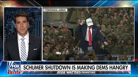 Watters: Schumer Shutdown Hasn't Stopped Trump From Winning