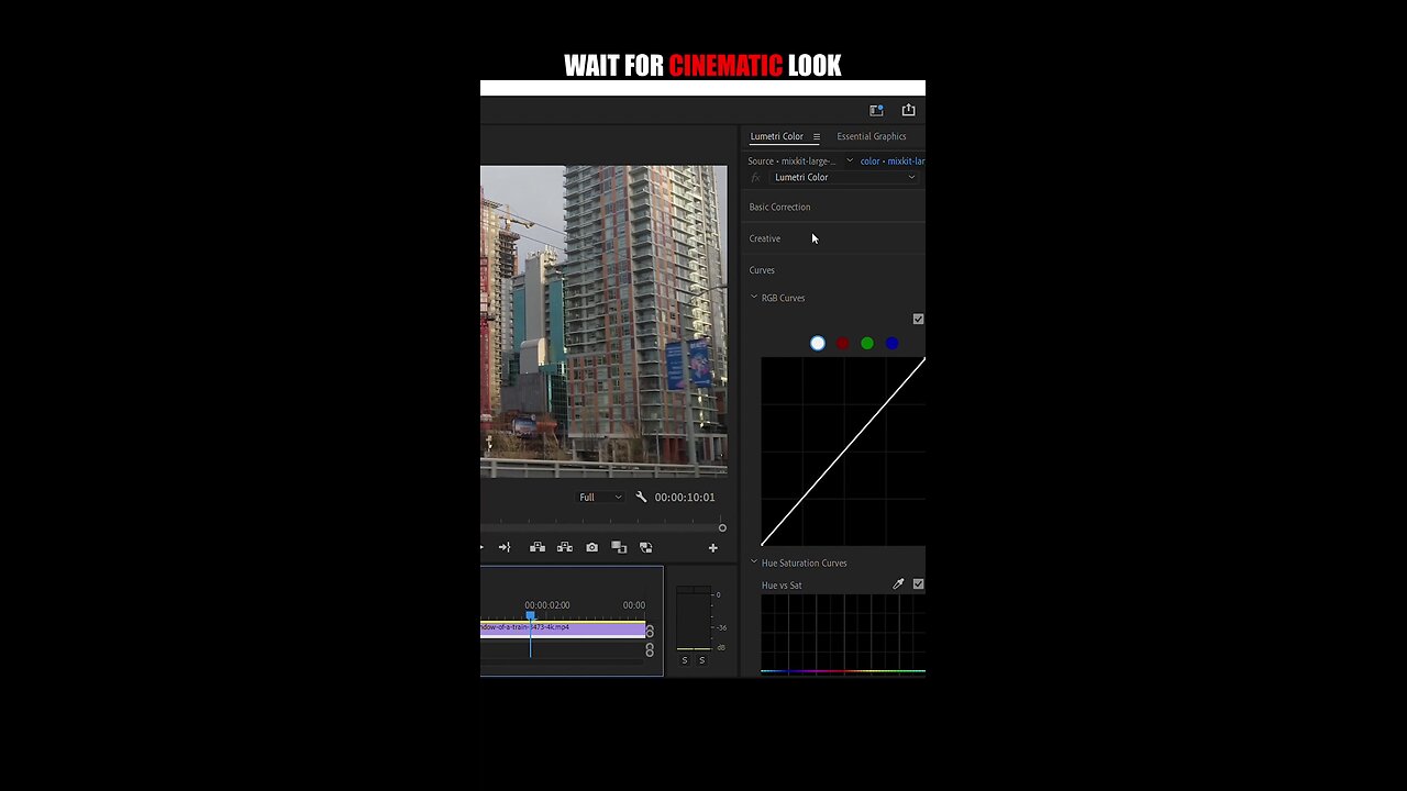 cinematic color grading