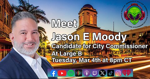 Meet Jason E Moody - Candidate for City Commissioner at Large B