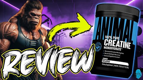 ANIMAL 100% Pure CREATINE MONOHYDRATE - REVIEW