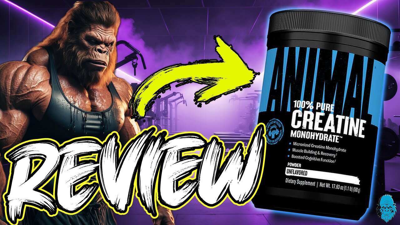 ANIMAL 100% Pure CREATINE MONOHYDRATE - REVIEW