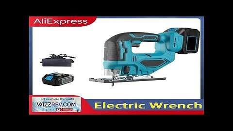 Cordless Jigsaw 65mm Electric Jig Saw Portable Multi-Function Woodworking Power Tool Review