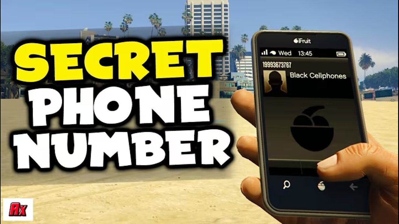 WEIRD NEW EASTER EGG! SECRET PHONE NUMBER!👍 GTA 5 ONLINE ALPHYX