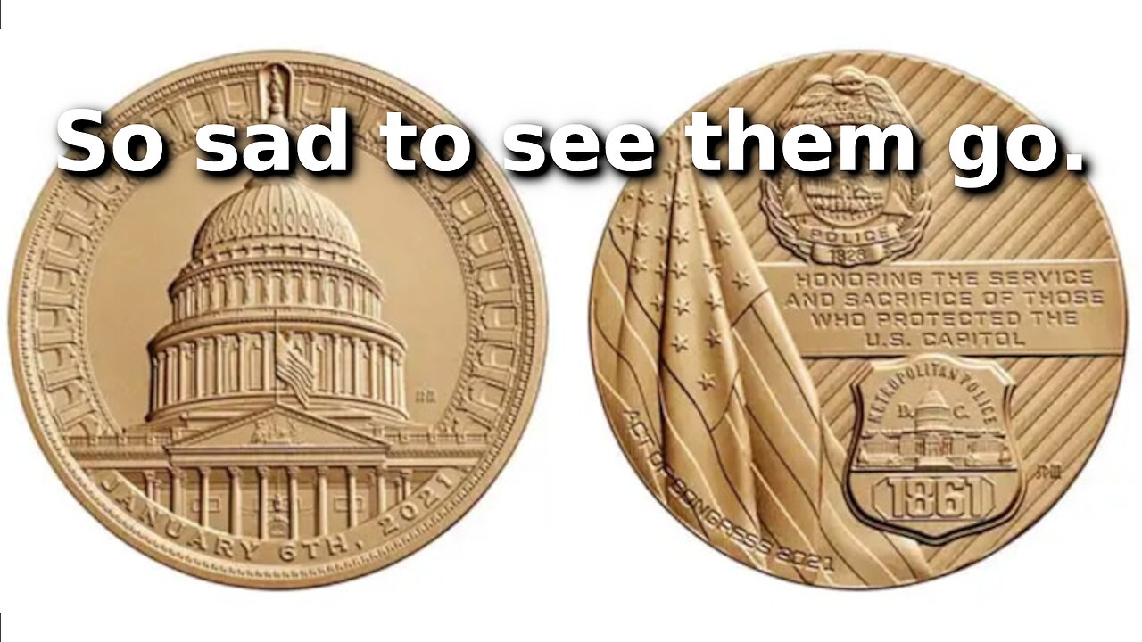 The Horror! US Mint Has Stopped Selling the Democrats’ Jan 6 Capitol Police Propaganda Coins