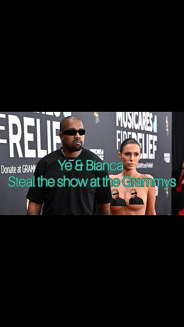 Unedited: Kanye West & Bianca Censori turn heads at the Grammys