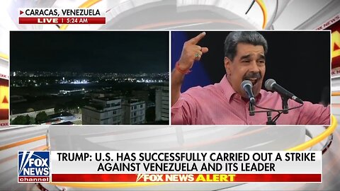 U.S. Launches Large-Scale Strike on Venezuela, Captures President Nicolás Maduro and Wife