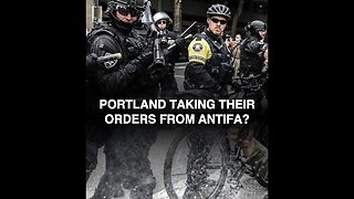 Captioned - Is Portland police taking side with Antifa?