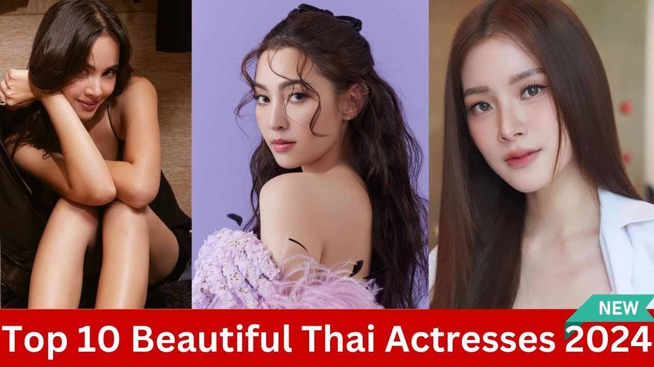 Top 10 Beautiful Thai Actresses 2024 #thailand #thai