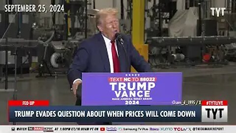 Trump: "I Have NO PLANS" for Bringing Down Prices | Economic Crisis 2025