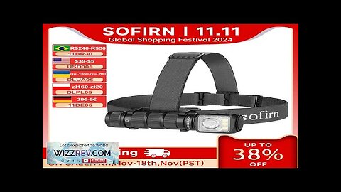 SOFIRN HS42 Headlamp 2100lm 18650 EDC USB C Rechargeable with Power Bank Review