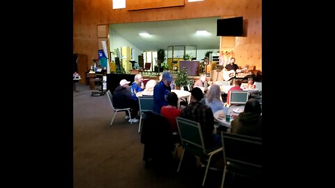 John 3:16, a celebration in Fort Bragg California at Grace Community Church on October 25th, 2025.