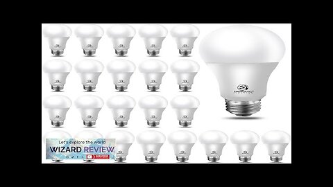 Energetic 24-Pack A19 LED Light Bulb 60 Watt Equivalent Daylight 5000K E26 Review