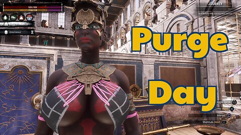 Conan Exiles, purge day, Busty, boobs, Breast Expansion, huge tits