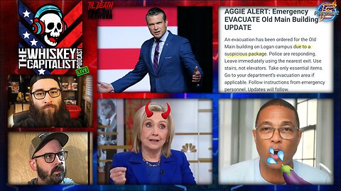 TPUSA Bomb Threat/ADL Retires “Extremism” Glossary/Hegseth Dumps The Military Fatties | 10.1.25