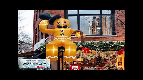 10FT Christmas Inflatable Outdoor Decoration Climbing Giant Christmas inflatables Review