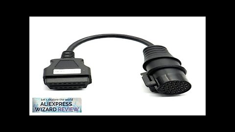 For IVECO 30 Pin ODB OBD2 Diagnostic Cable Adapter to 16Pin OBDII Review