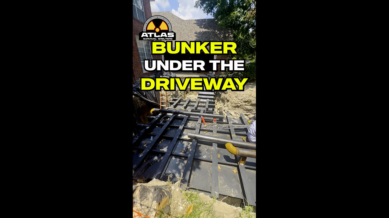 Installing a Bunker Under the Driveway