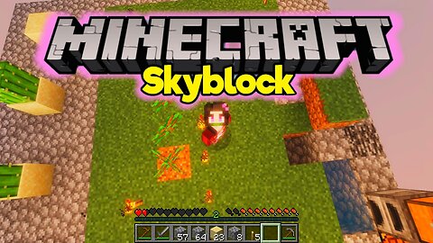 Chill & Relax With A Terrible MINECRAFT Player As They Fail At SKYBLOCK Ep 4