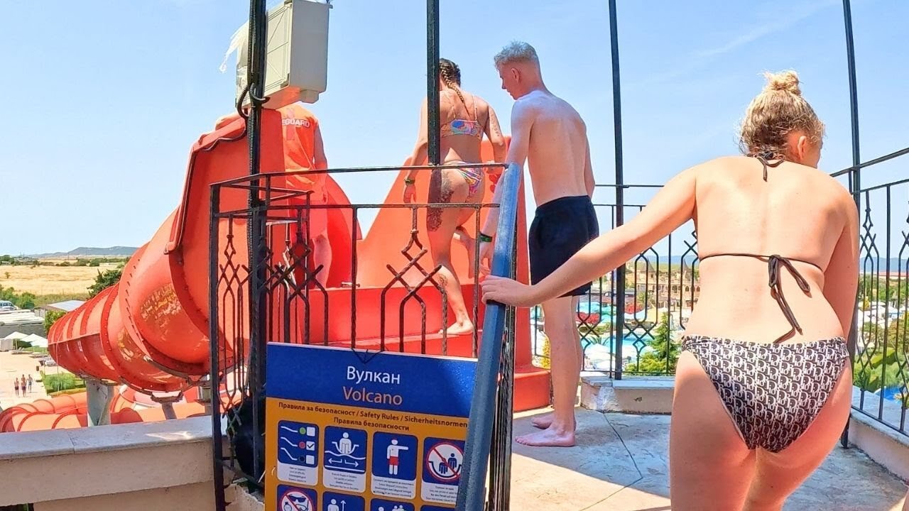 Unseen Secrets: Exploring Europes INSANE Water Park. Aquaparadise in Bulgaria. All Waterslides