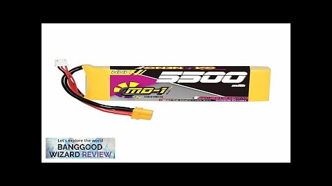 Gaoneng GNB 7.4V 5500mAh 60C 2S LiPo Battery T Plug / XT60 Review