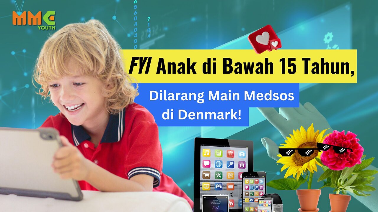 FYI Anak di Bawah 15 Tahun, Dilarang Main Medsos di Denmark! | React with Bestie