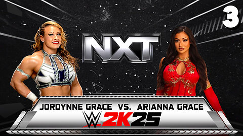 WWE 2K25 NXT September 23rd 2025 - Match 3: No 1 Demolished!