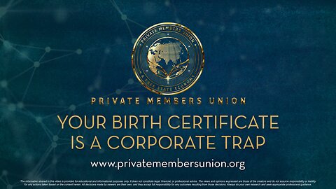 Your Birth Certificate Is A Corporate Trap
