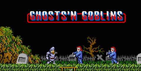 Ghosts'n Goblins: Arcade Game (1985)