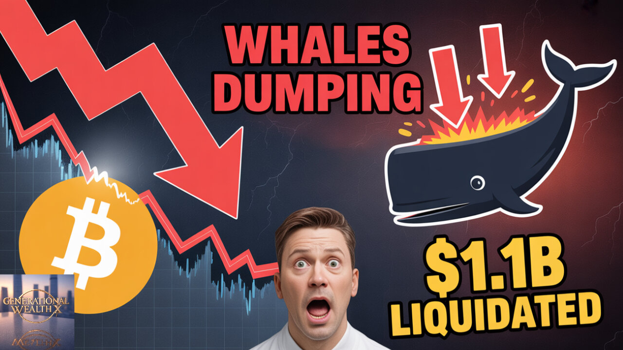 🔥 CRYPTO CRASH: Whales Dumping Millions, But Smart Money BUYS FEAR! [Q4 2025 Opportunity]