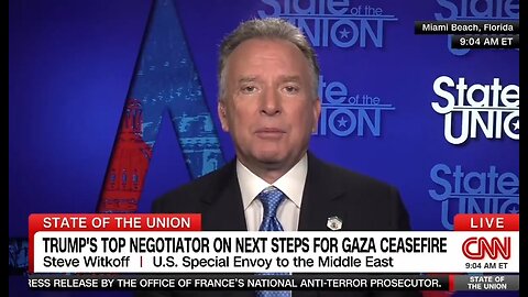 Special Envoy to Mid-East: Hamas Cannot Govern Gaza!