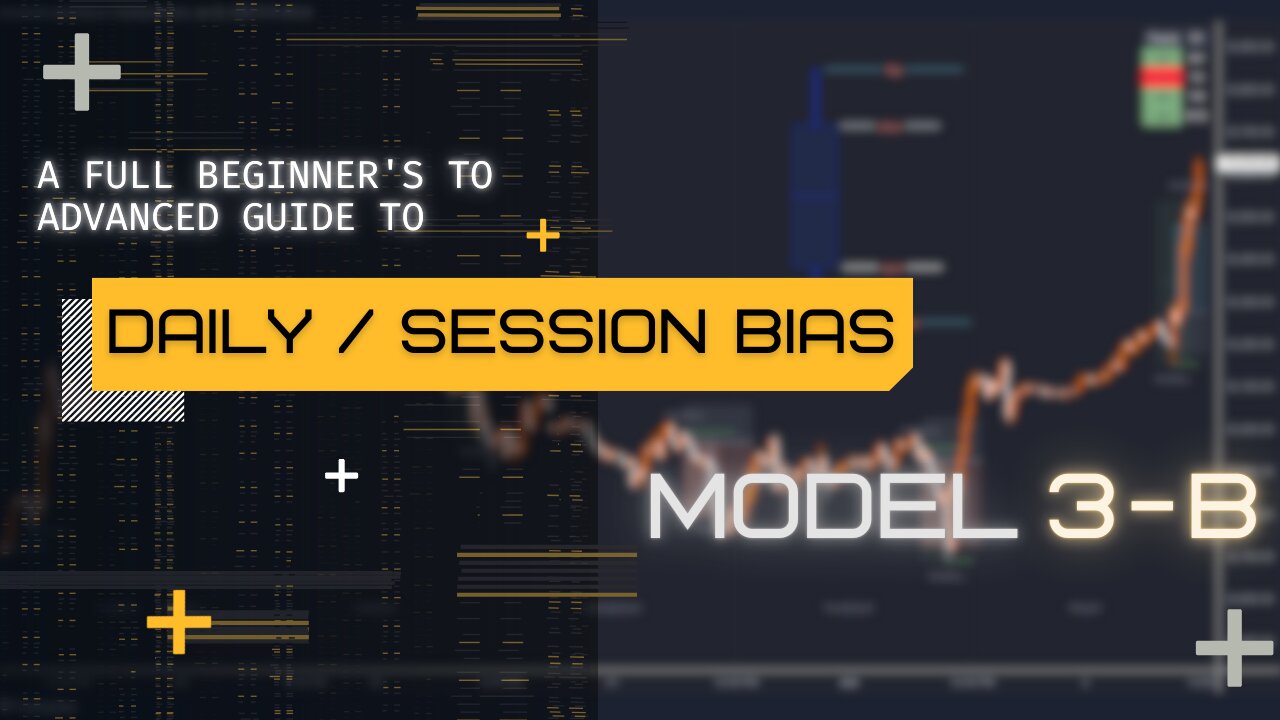 Finding Daily/Session Bias Series: Episode 3 - Model 3-B Using IRL & ERL