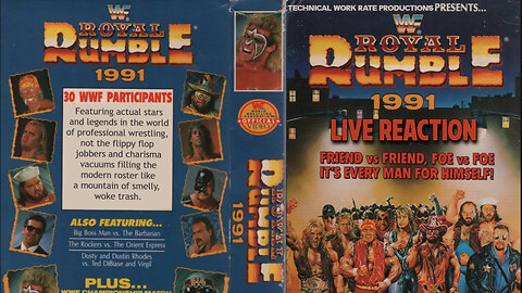 WWF Royal Rumble 1991 Live Reaction