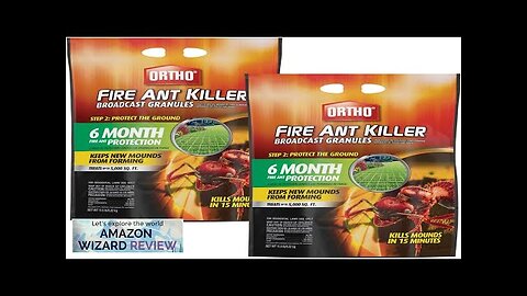 Ortho Fire Ant Killer Broadcast Granules 11.5 lbs. (2-Pack) Review