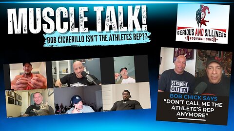 Muscle Talk. Bob Cicherillo isn’t the Athletes rep?????