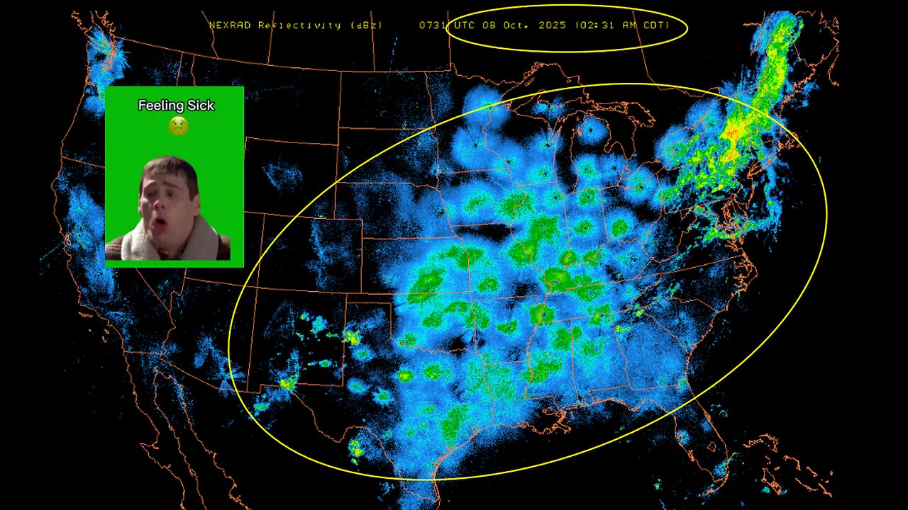 MICROWAVE ? - GEOENGINEERING ? - October 8th 2025