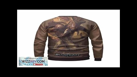 Hydralisk Zerg Front-Line Monster StarCraft Crewneck Sweater Review