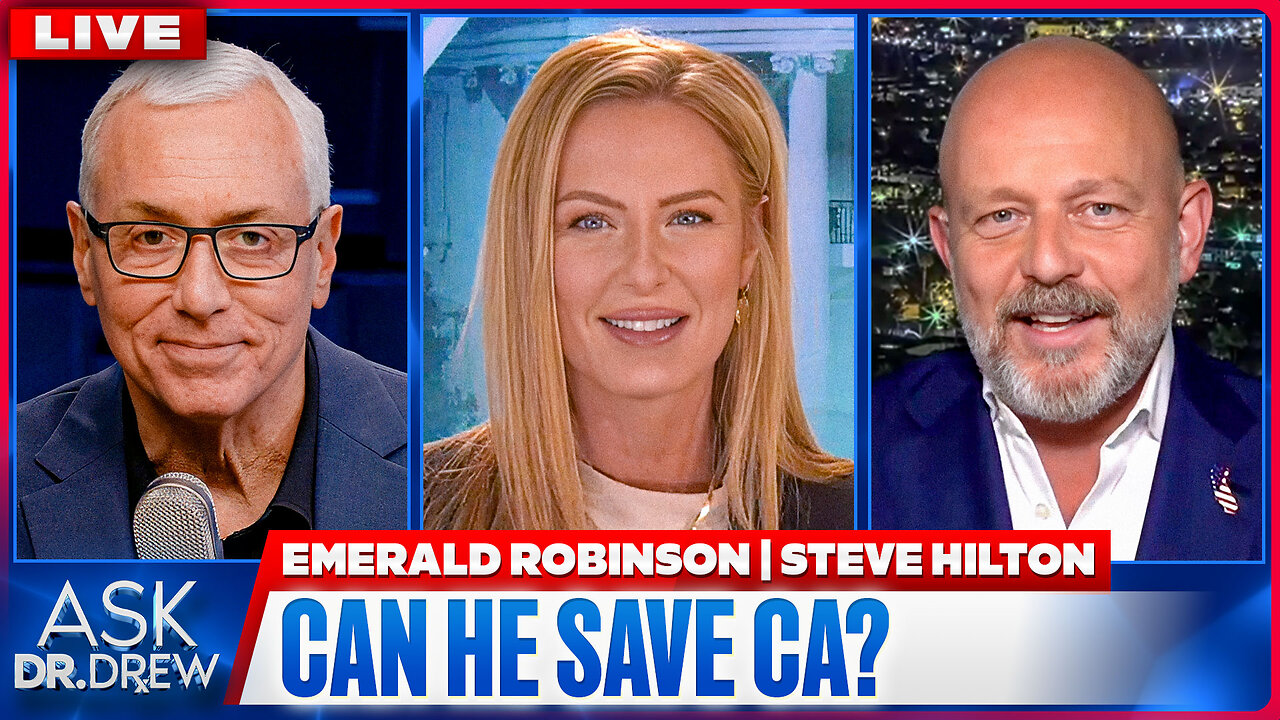 Steve Hilton: "Corrupt Machine" Is Trying To Stop Voter ID In California + Emerald Robinson on Flock Cameras & CCP – Ask Dr. Drew thumbnail