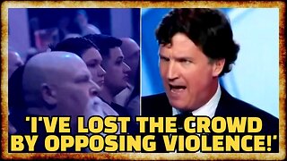 Tucker TORCHES Israel, CALLS OUT TP USA Audience TO THEIR FACES