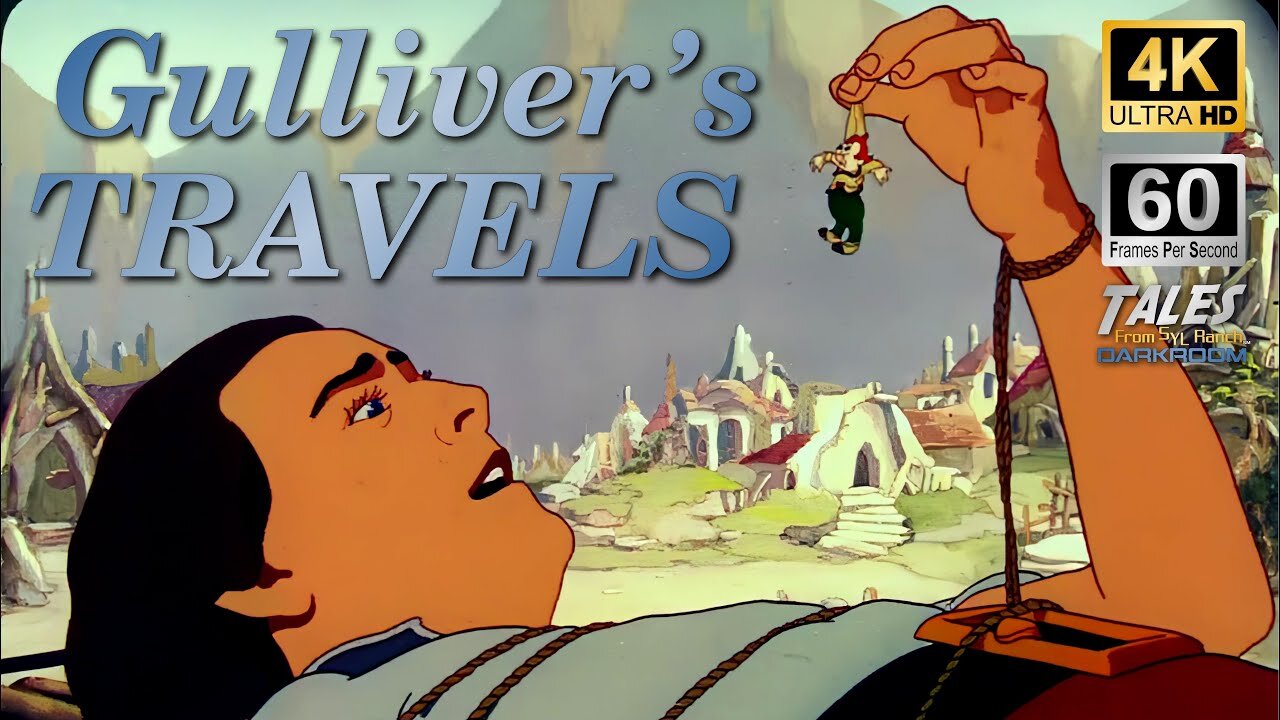 Gulliver's Travels (1939 Full Animated Movie) | Fantasy/Family | Jessica Dragonette, Lanny Ross. | #DaveFleischerAppreciation