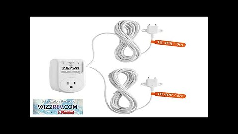 VEVOR Sump Pump Alarm With Dual Sensors Loud Alarm Long Cable Review