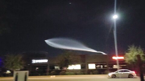 SpaceX flight over west Phoenix 2.10.2025