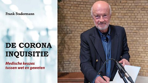 De Corona Inquisitie - Frank Stadermann, boekpresentatie