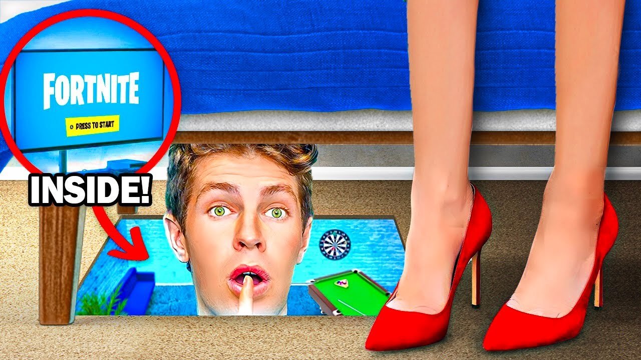 I Built 7 SECRET Rooms You'd NEVER Find!