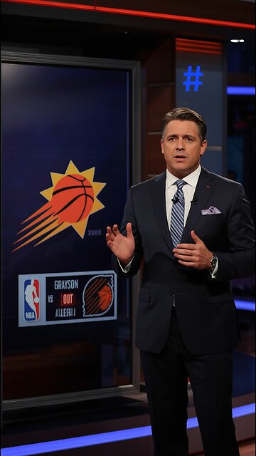 Grayson Allen out for Suns-Blazers.