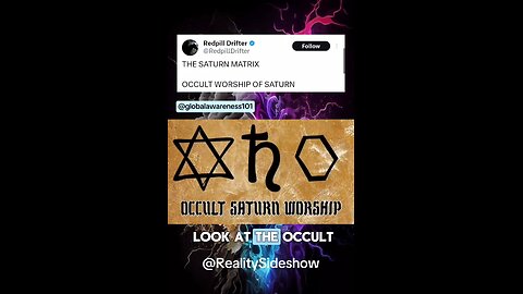 Insight into The Saturn Matrix, black cube matrix occult worship of Saturn.