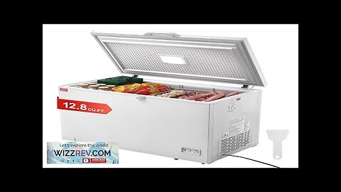 VEVOR Chest Freezer 12.8 Cu.ft / 345 L Large Deep Freezer Review