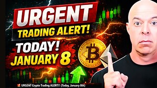 URGENT Crypto Trading Alert — Must Watch TODAY (Jan 8)