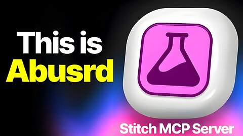 NEW Stitch MCP Server Update is INSANE!