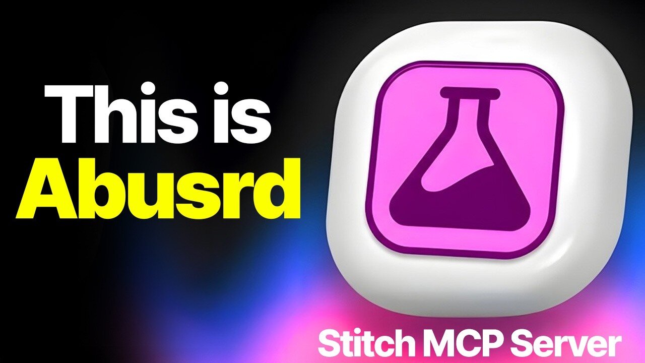 NEW Stitch MCP Server Update is INSANE!