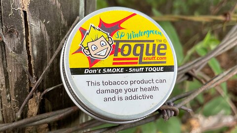 Snubie x Toque SP Wintergreen Nasal Snuff Review (2021)